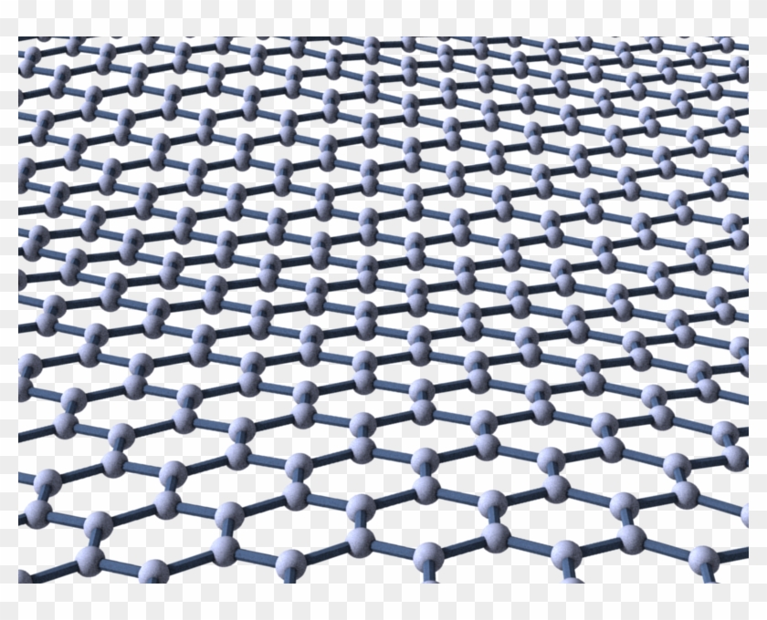 Graphene Sheet Lattice - Graphene Sheets Transparent Background Clipart #6045862