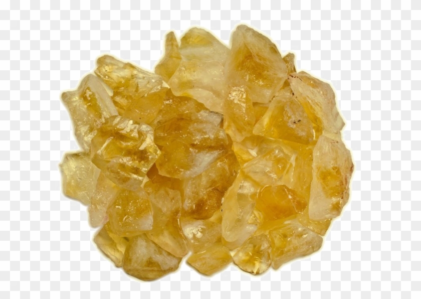 Raw Citrine Stone Real Clipart #6045870