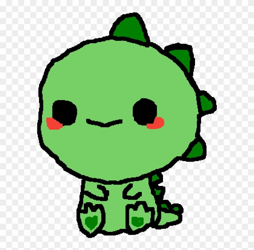 Derpy Dino - Cute Dinosaur Drawing Ideas Clipart