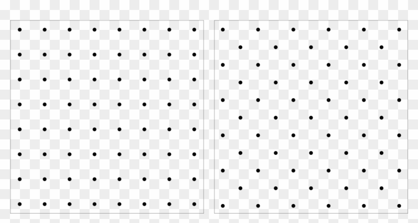 2d Centred Square Lattice , Png Download - Centered Square Lattice Clipart