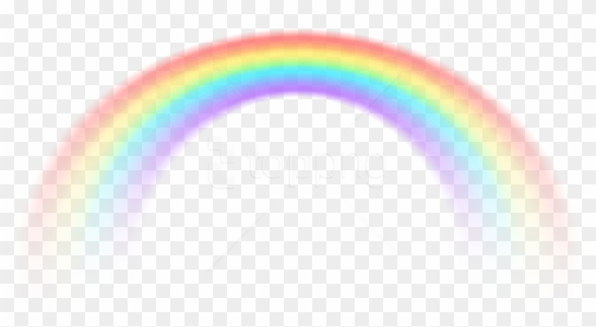 Download Rainbow Transparent Png Images Background - Rainbow Circle Transparent Clipart #6046878