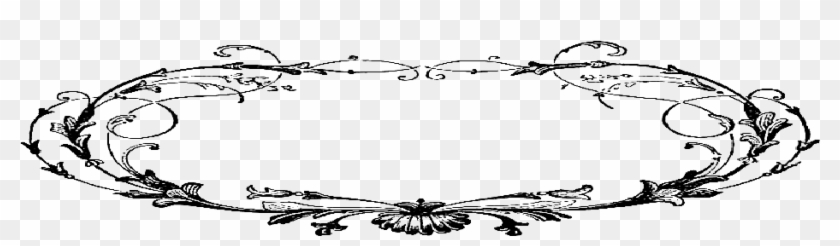 Circle Scroll Frame Png Clipart #6047118