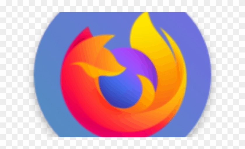 Mozilla Fenix Logo - Circle Clipart
