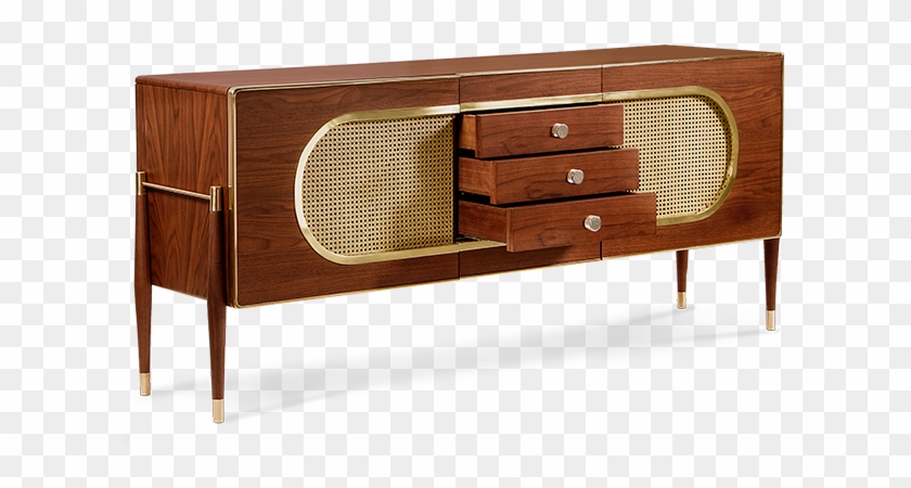 Its Body Is Entirely Made Of Solid Walnut Wood And - Coffee Table Clipart