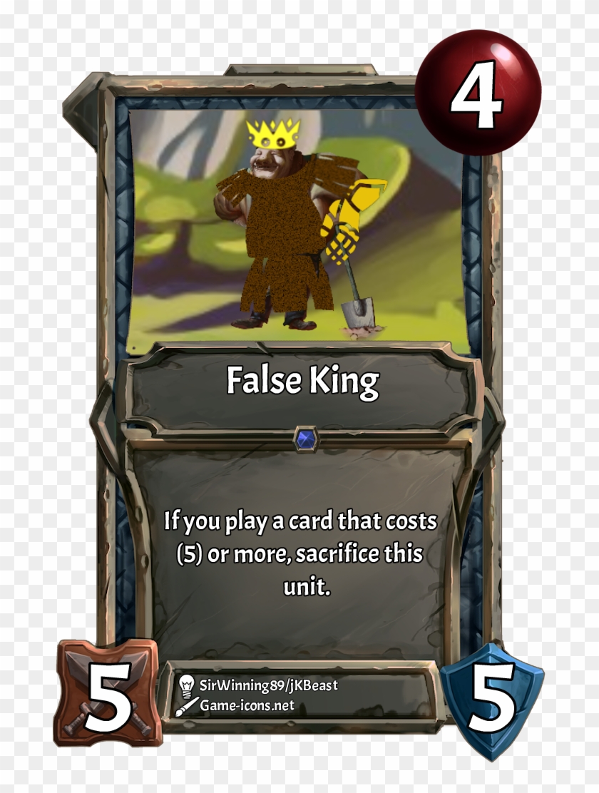 [card] False King - Portable Network Graphics Clipart #6048053