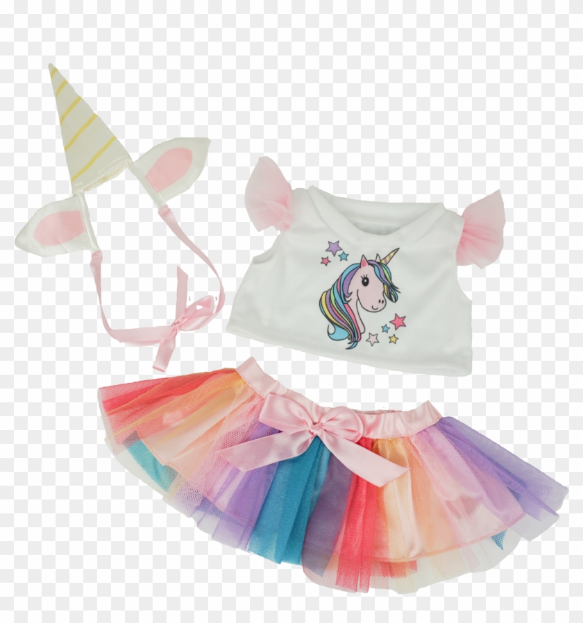 16″ Unicorn Outfit - Bear Factory Clipart #6048216