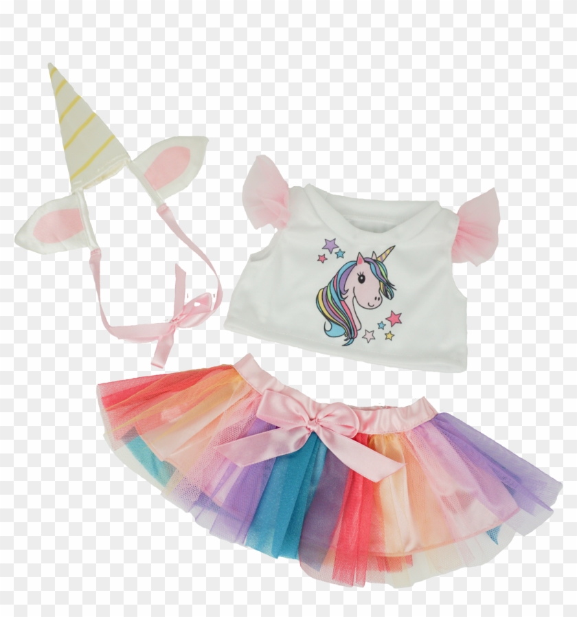 16″ Unicorn Outfit - Bear Factory Clipart