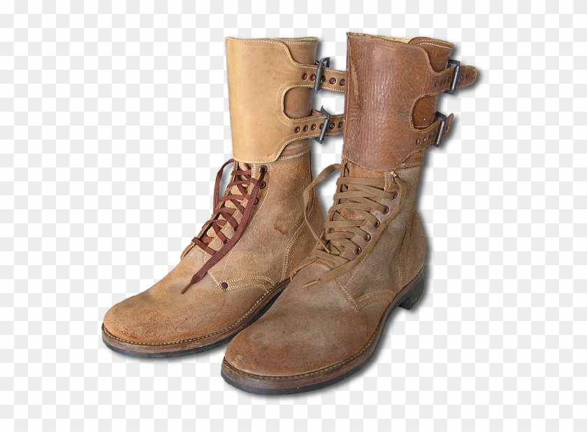 Boots Contracted From September, 1943 Through April, - Motorcycle Boot Clipart #6048293