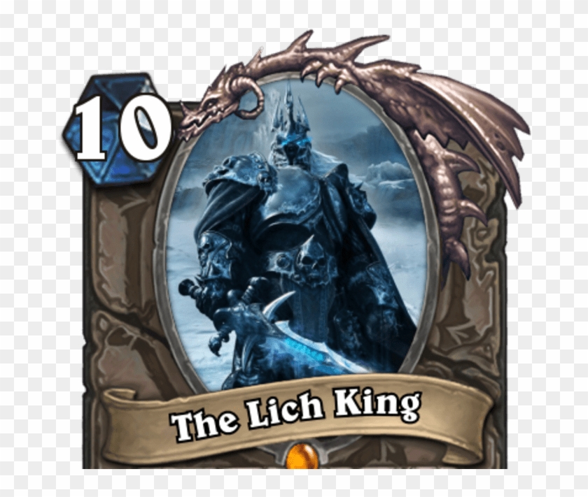 Hearthstone Player Creates Impressive Custom Card Lich - Lich King Clipart