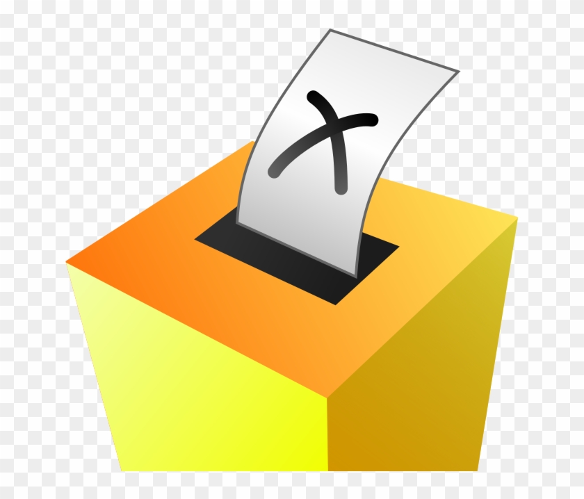 A Coloured Voting Box - Votacion Png Clipart #6048455
