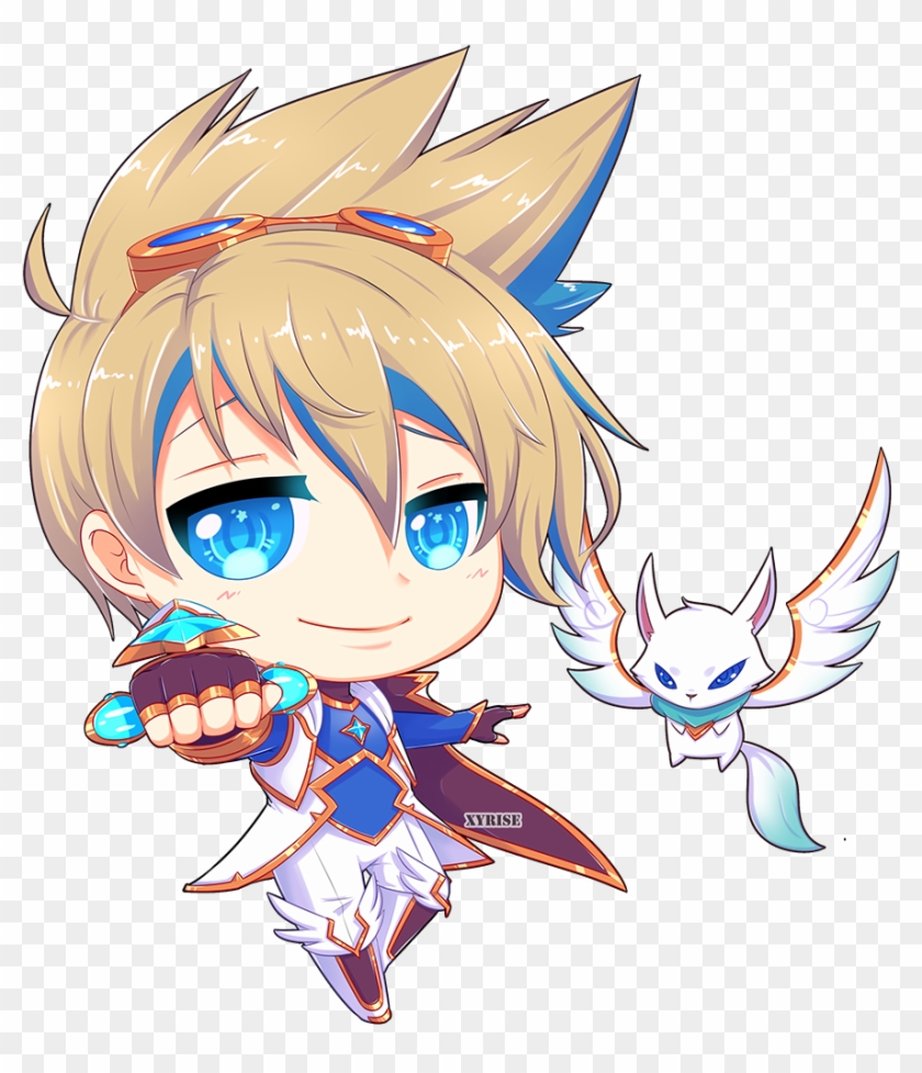 Star Guardian Ezreal Chibi , Png Download - Star Guardian Ezreal Chibi Clipart #6048580