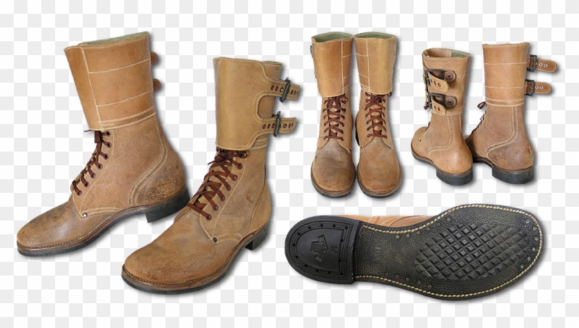 Composition Sole Combat Service Boots - M1939 Shoes Service Composition Sole Clipart #6048582