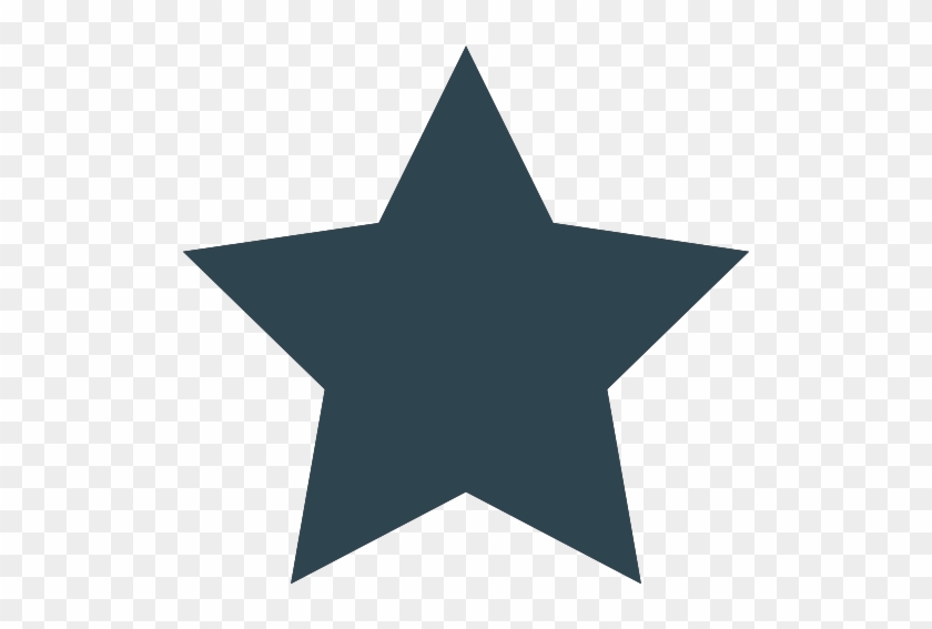 Leads - Black Filled In Star Clipart