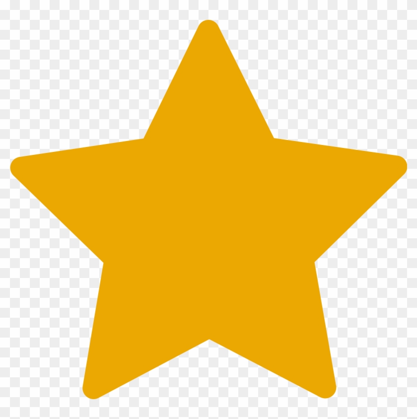 Exceptional - Orange Star No Background Clipart