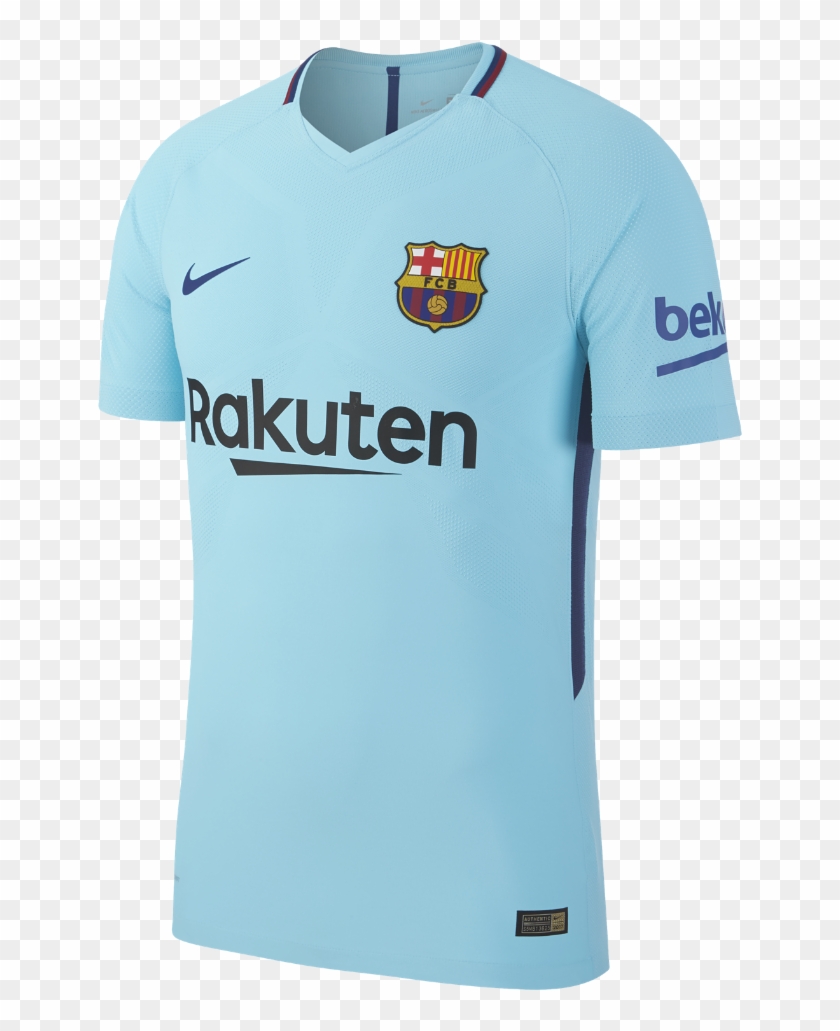 Nike 2017/18 Fc Barcelona Vapor Match Away Men's Soccer - Barcelona Fc Jersey 17 18 Clipart #6048834