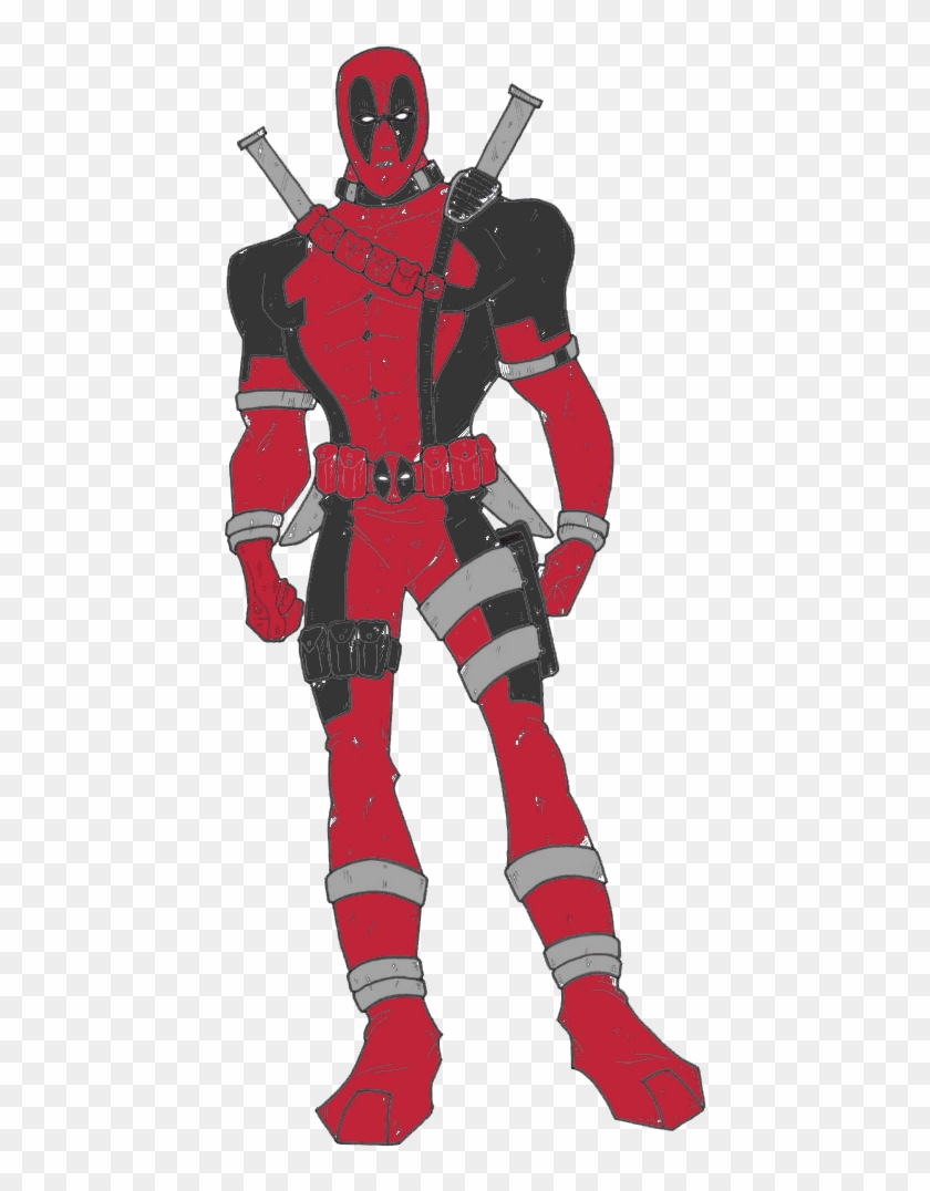 X-men Evolution Style Drawings - X Men Evolution Deadpool Clipart #6049289