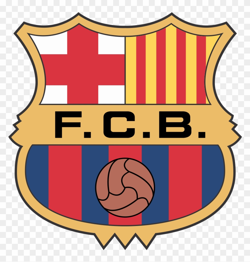 Maradona - Fc Barcelona Old Logo Clipart #6049434