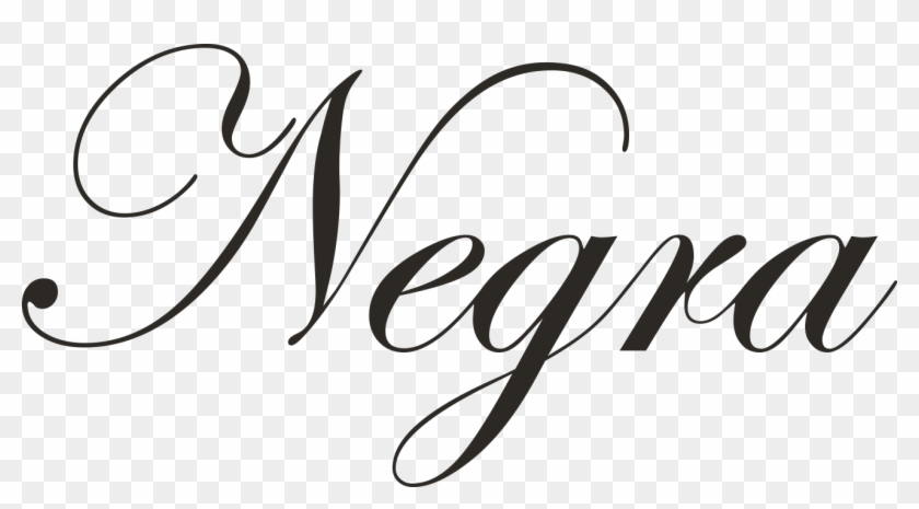 Modelo Negra Logo Png , Png Download - Calligraphy Clipart #6050064