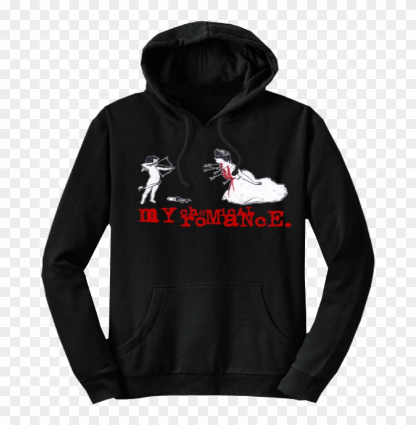 Black Cupid Hoodie - My Chemical Romance Life Clipart #6050218