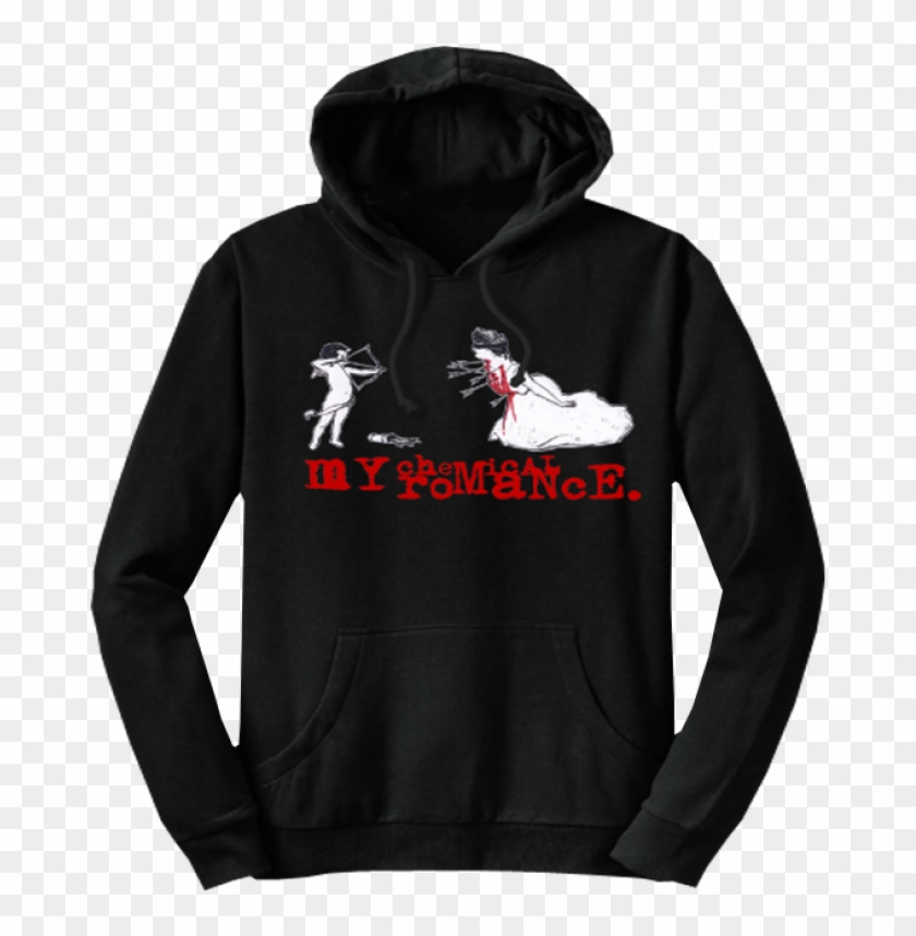 Black Cupid Hoodie - My Chemical Romance Life Clipart