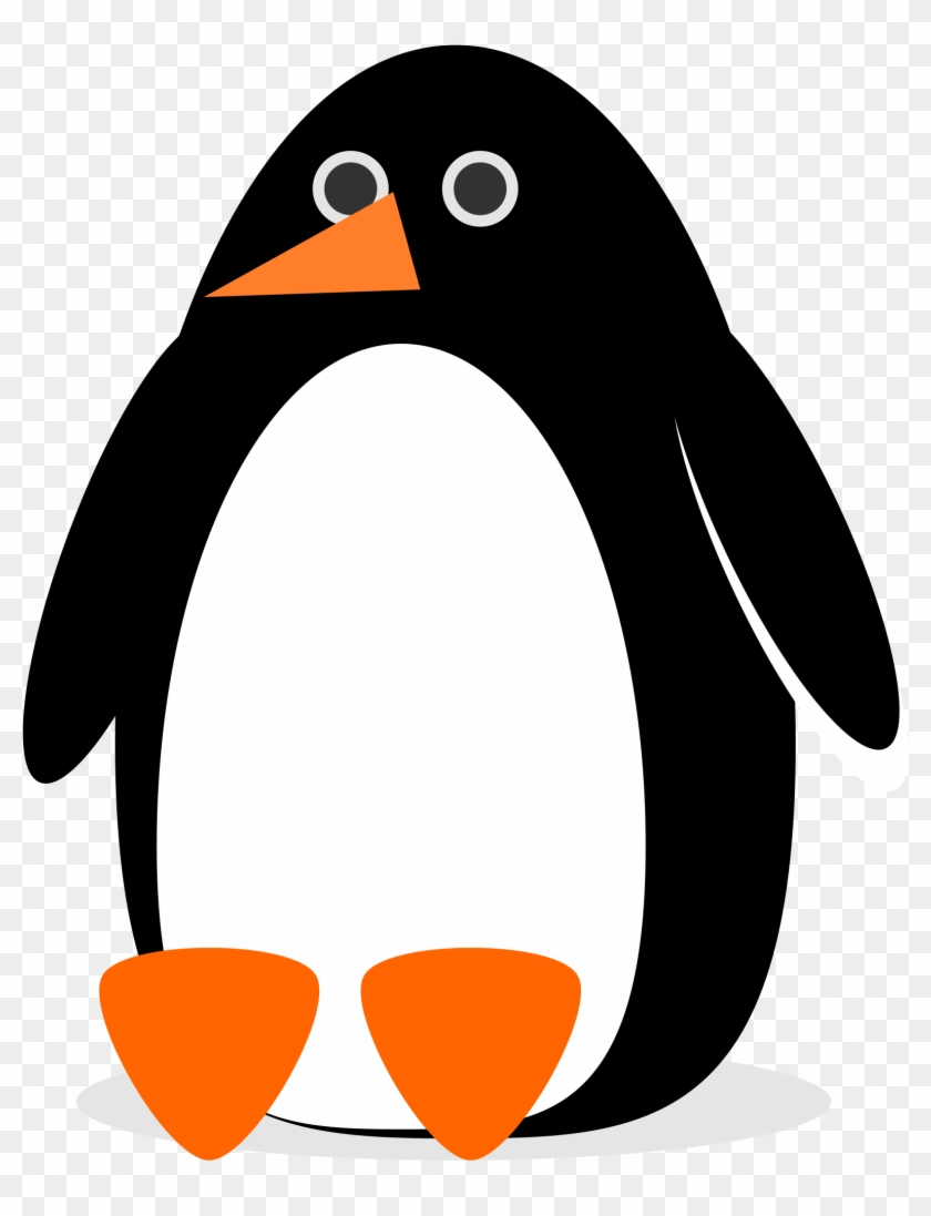 Emperor Penguin Clipart Penquin - Penguin Minimalist - Png Download