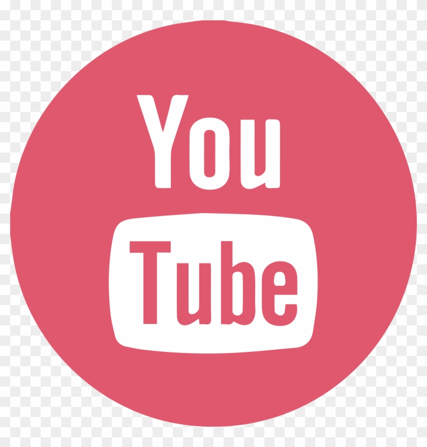 Youtube - Round Youtube Logo Png Clipart