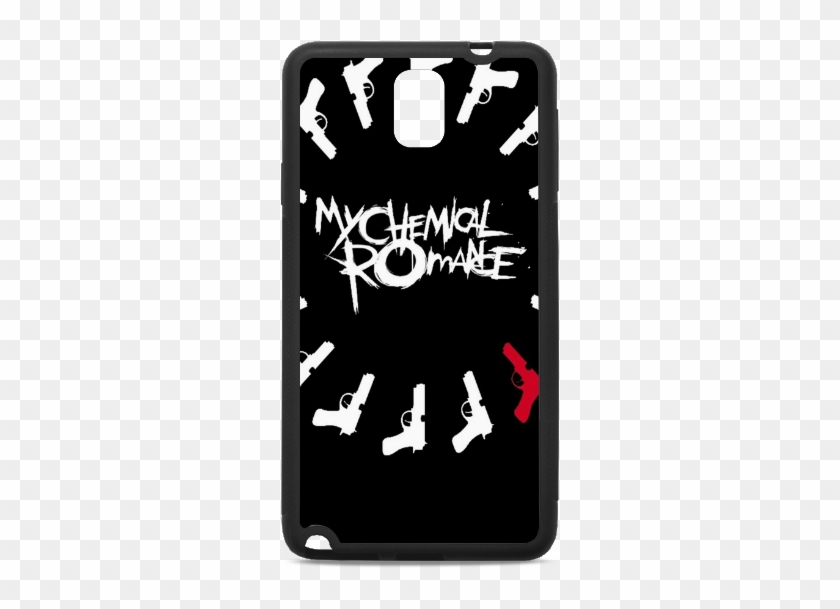 My Chemical Romance Logo Music Band Rubber Case For - My Chemical Romance Gun Logo Clipart #6050515
