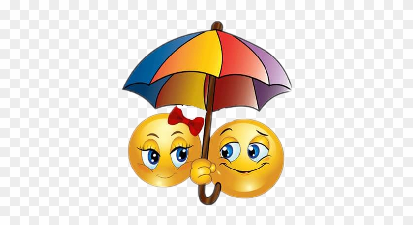#emoji #rain #umbrella #love #hugs#morning #enjoytoday - Smiley Schmetterlinge Im Bauch Clipart #6050800