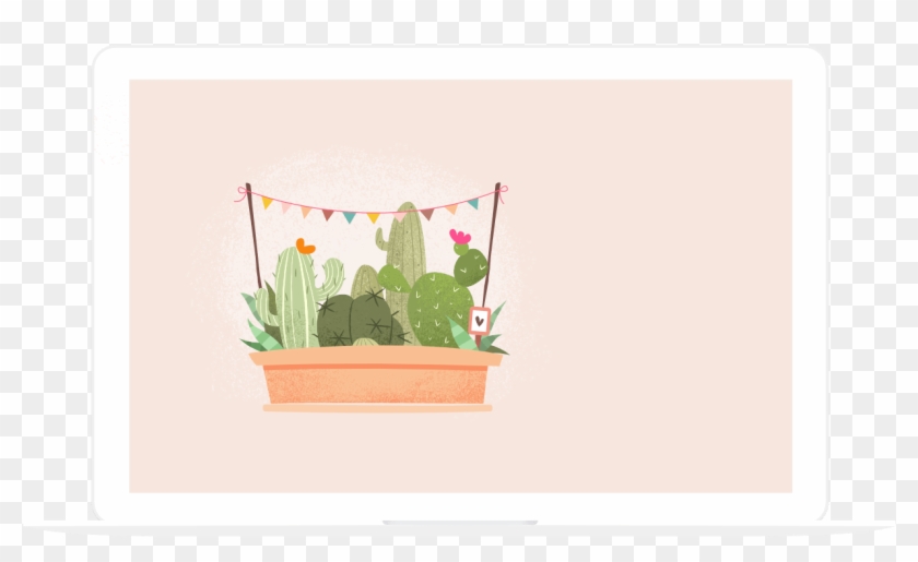 Cactus Wallpaper - Cactus Clipart