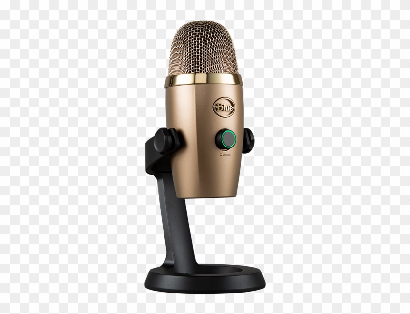 Blue Yeti Nano Premium Usb Microphone - Blue Yeti Nano Gold Clipart #6050966
