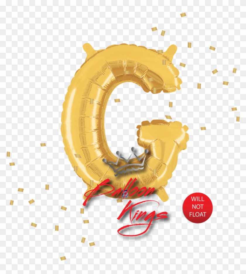 14in Gold Letter G 14in Gold Letter G - Illustration Clipart