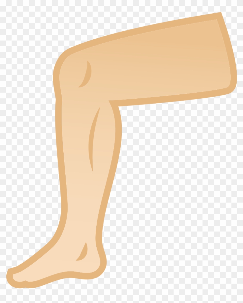 Noto Emoji Pie 1f9b5 1f3fb Clipart