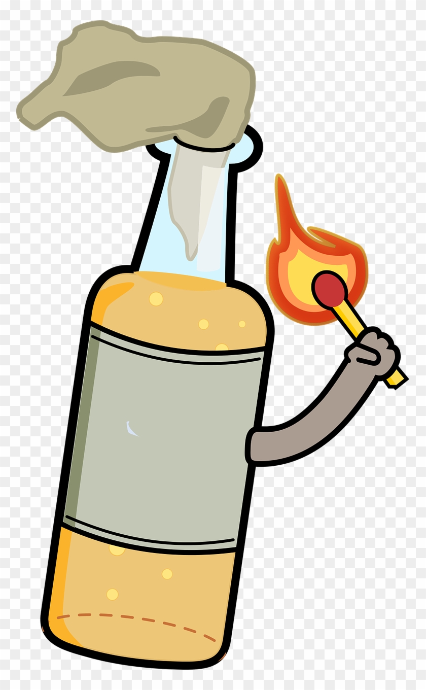 Molotov Kawaii Clipart