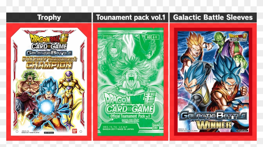 Prize - Dragon Ball Super Card Game Champion Trophy Clipart