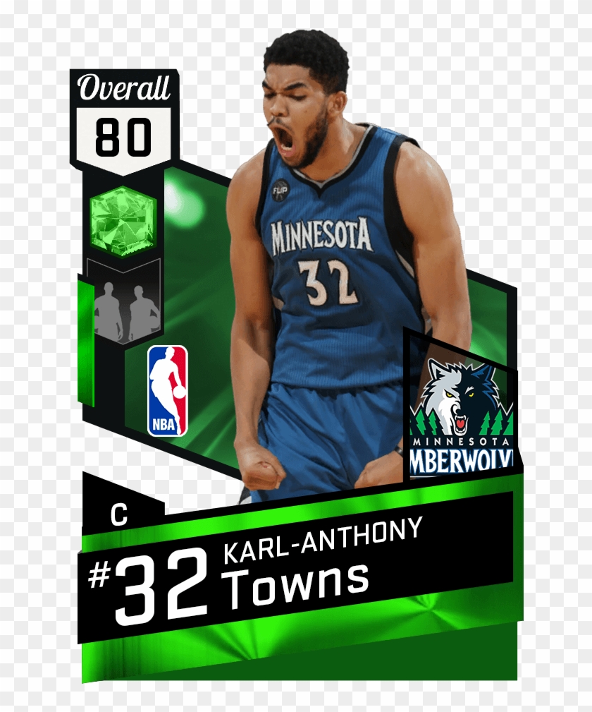 Karl-anthony Towns - Karl Anthony Towns Nba 2k17 Clipart #6054933
