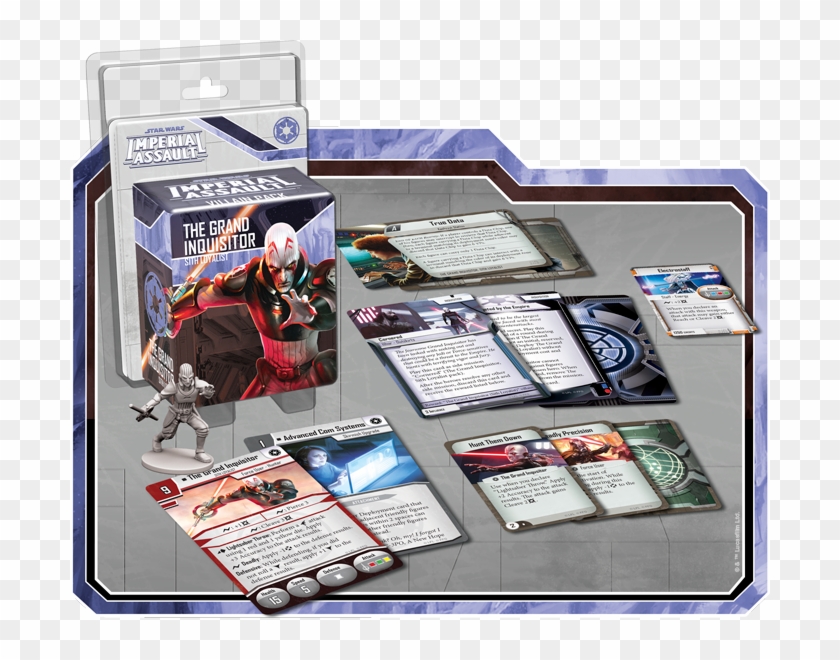 Fan Creations - Star Wars Imperial Assault The Grand Inquisitor Villain Clipart #6055022