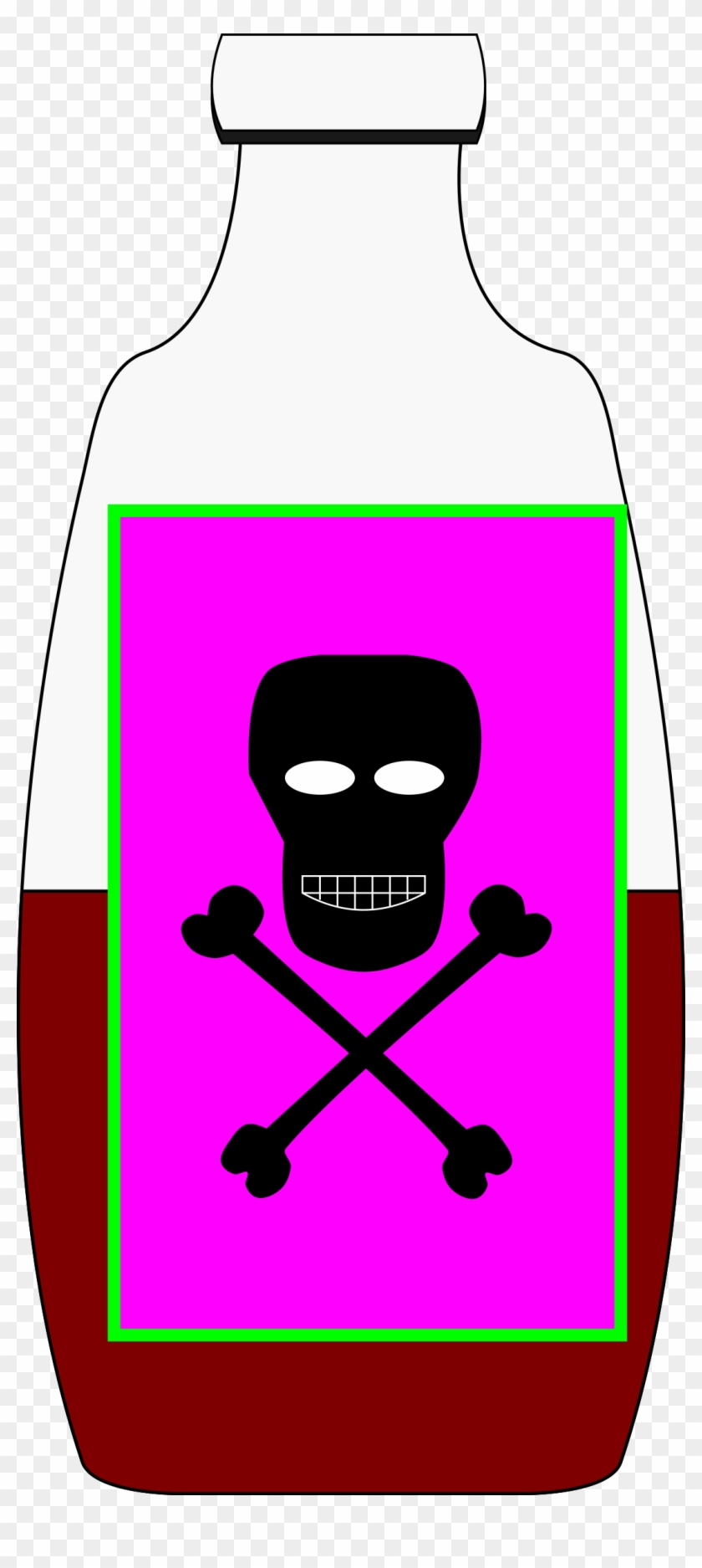 This Free Icons Png Design Of Poison Vial - Clip Art Images Poison Transparent Png