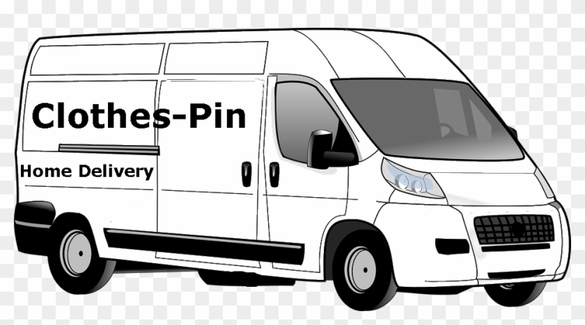 Delivery - Fiat Ducato Maxi Vector Clipart