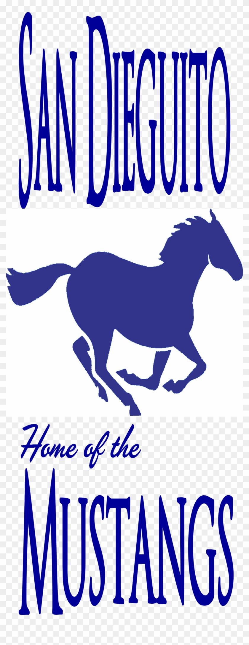 Vertical Banners Make Great Directional Signs - Stallion Clipart