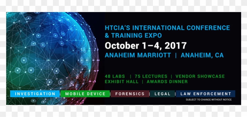 Htcia, Banner Design For Display At Venue And Digital - Circle Clipart