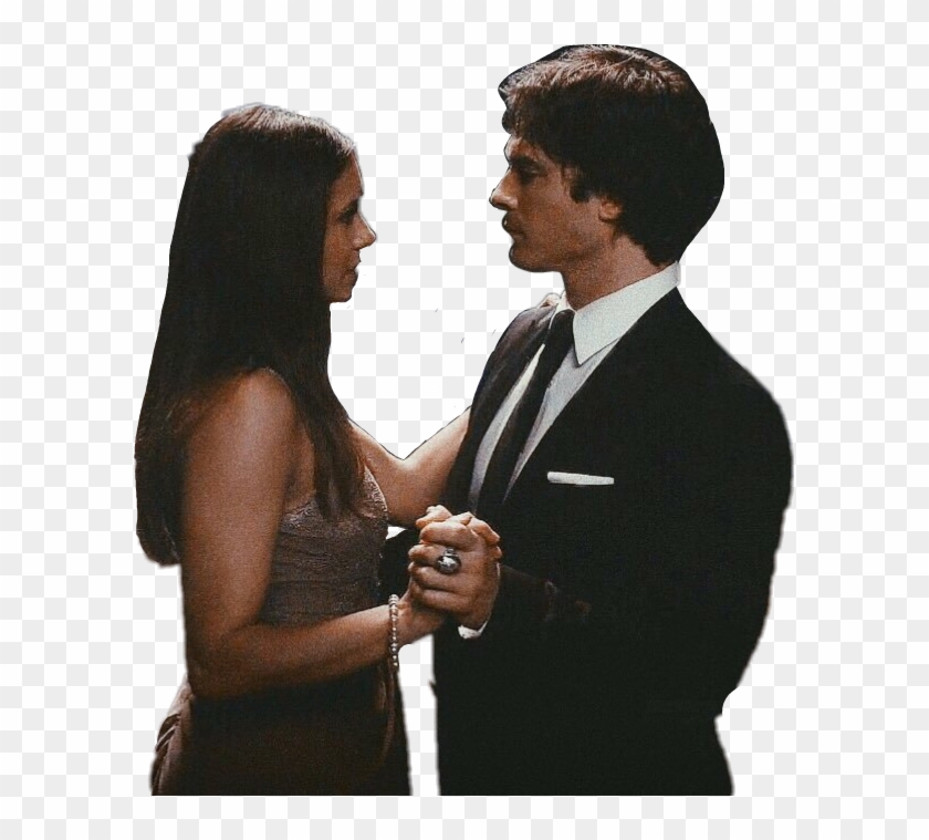 #delena #damon Salvatore #elenagilbert #tvd - Delena Transparent Clipart