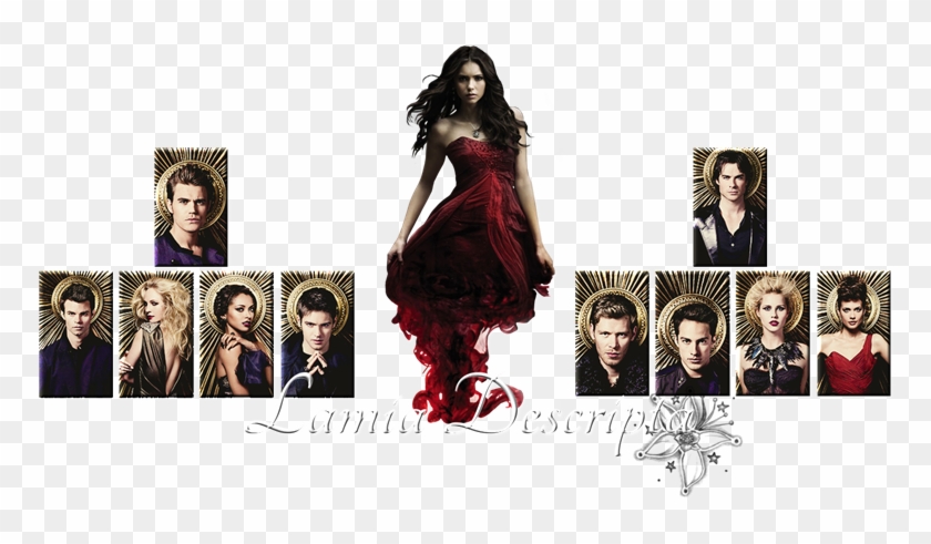 Fashion Brand Design Salvatore Damon Font Clipart - "the Vampire Diaries" (2009) - Png Download #6056296