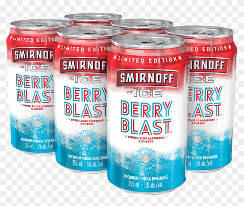 Smirnoff Ice Berry Blast 6/355c - Smirnoff Ice Clipart #6056387