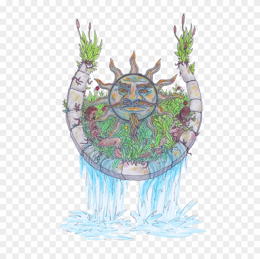 Summer Sun Web - Illustration Clipart