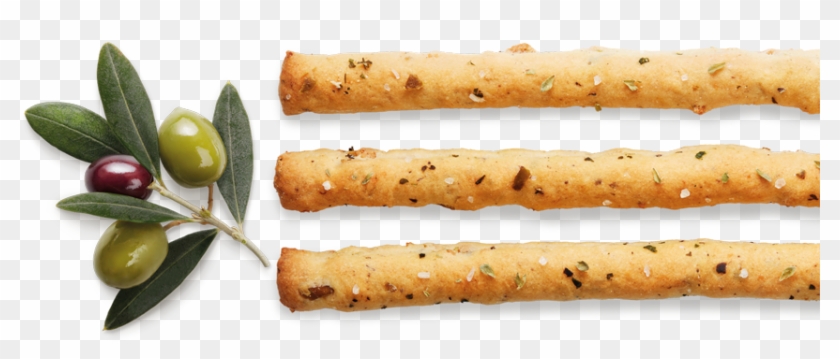 Oven Baked Breadsticks With Green And Black Olives - Mulino Bianco Breadstick Sfilati Tomato Clipart #6056969