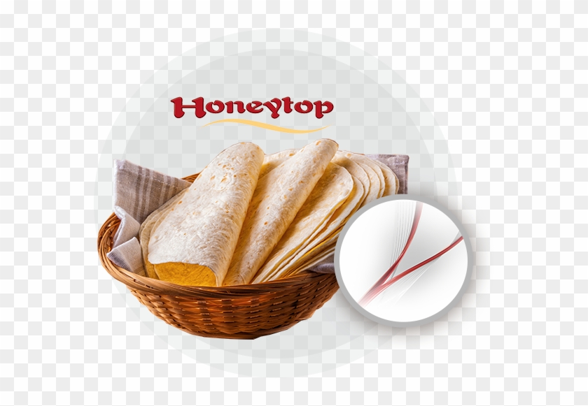 Honey Top Tortillas - Corn Tortilla Clipart