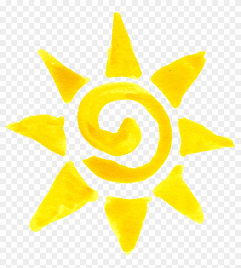 Png Image Information - Sun Watercolor Png Clipart