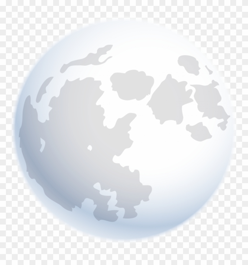Clipart Picture Of The Moon - Png Download