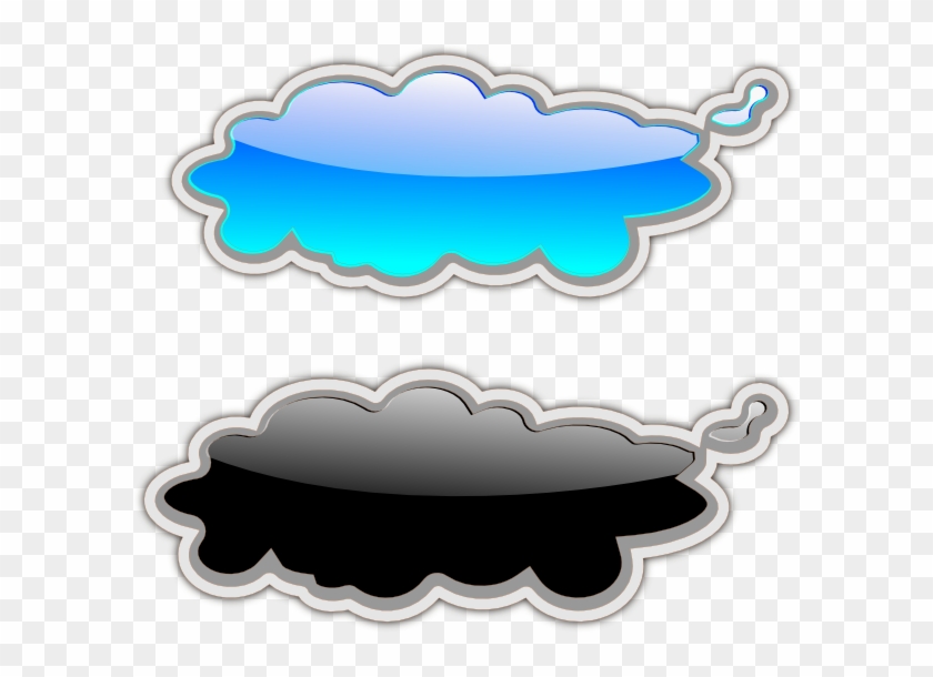 Glossy Clouds Svg Clip Arts 600 X 530 Px - Png Download #610697