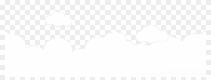 Cloud Scene - Cartoony Clouds Transparent Background Clipart